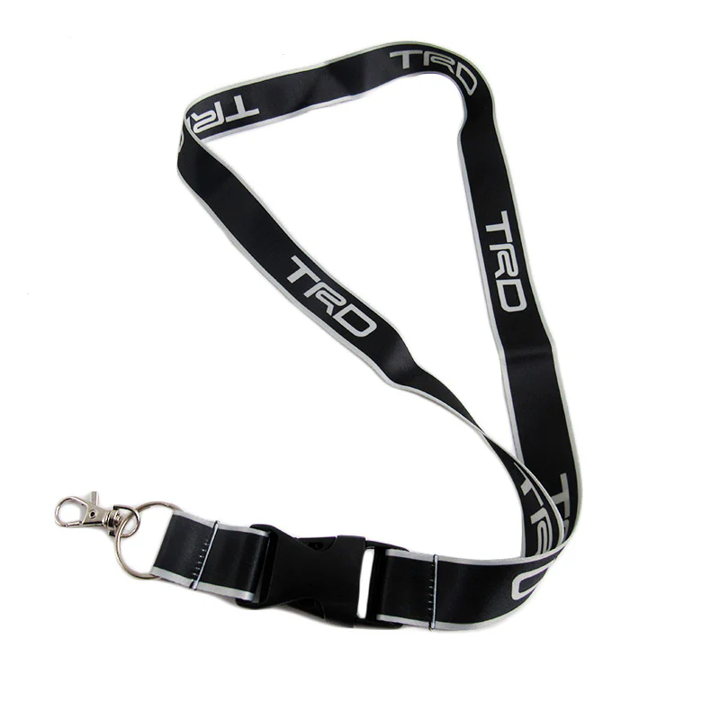 JDM TRD Racing Carbon Fiber Look Embroidery Seat Belt Cover Shoulder Pads 2pcs with TRD Keychain - Image 6