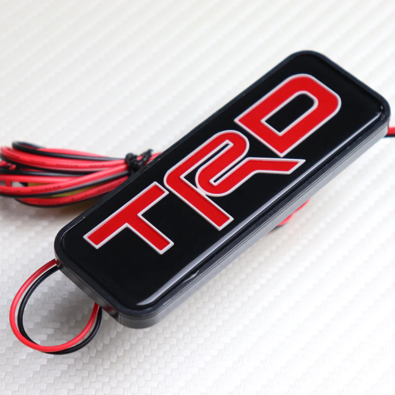 JDM TRD RACING Front Hood LED Light Emblem for Toyota FRS SUPRA MR2 Supra - Image 3