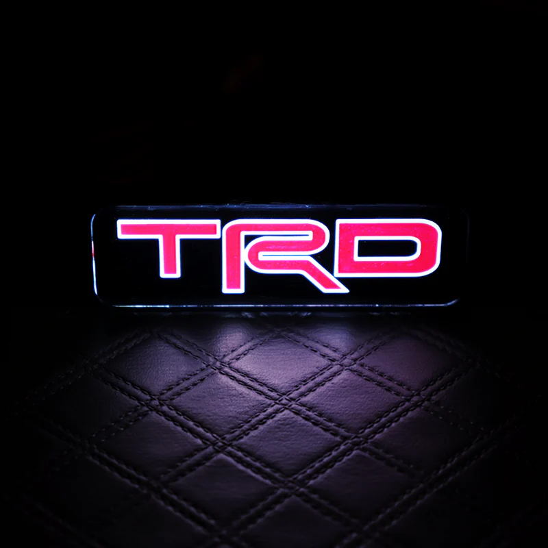 JDM TRD RACING Front Hood LED Light Emblem for Toyota FRS SUPRA MR2 Supra - Image 4
