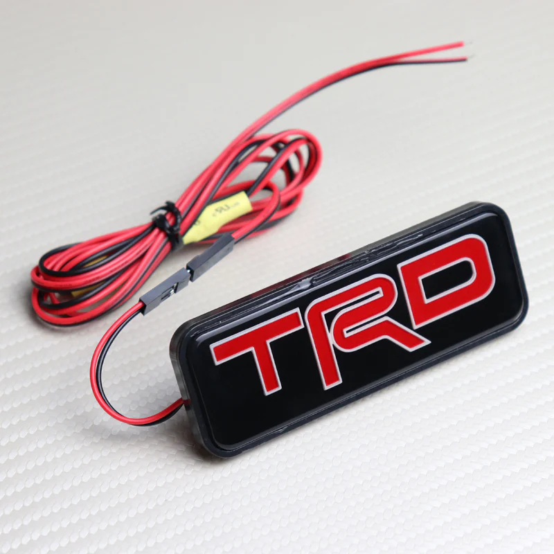 JDM TRD RACING Front Hood LED Light Emblem for Toyota FRS SUPRA MR2 Supra - Image 5