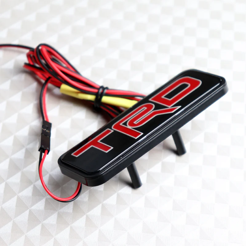 JDM TRD RACING Front Hood LED Light Emblem for Toyota FRS SUPRA MR2 Supra - Image 6