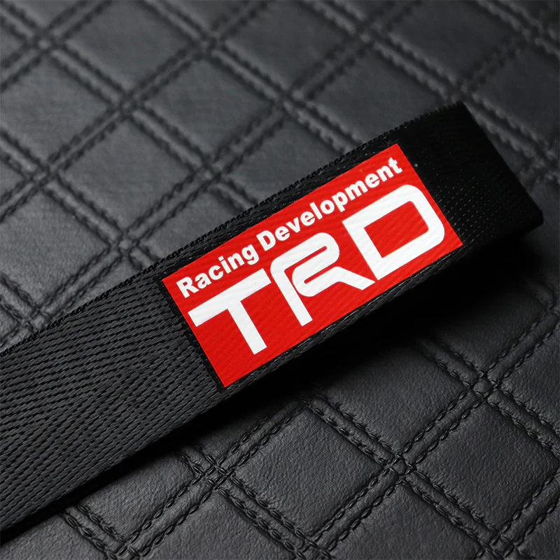 Toyota TRD Black Keychain with Metal Key Ring - Image 4