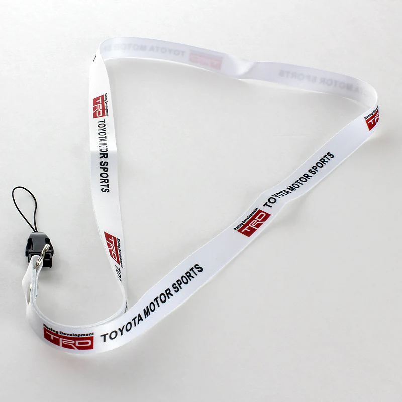 JDM TRD Racing Set Carbon Fiber Look Embroidery Seat Belt Cover Shoulder Pads 2pcs with TRD Keychain - Image 9