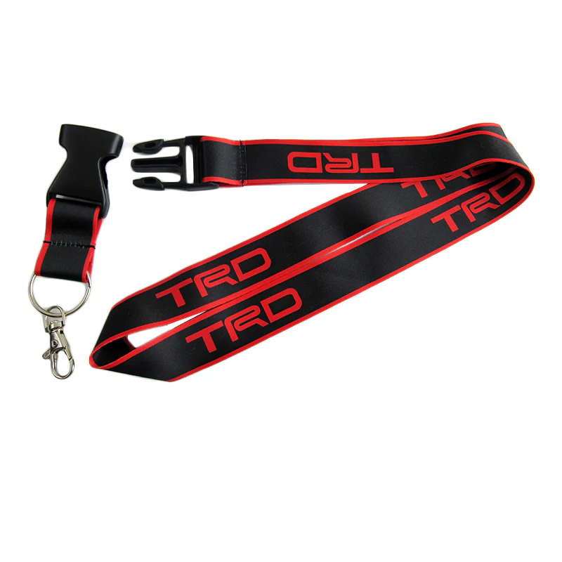 JDM TRD Sports Racing Carbon Fiber Look Embroidery Seat Belt Cover Shoulder Pads 2pcs with TRD Keychain - Image 9