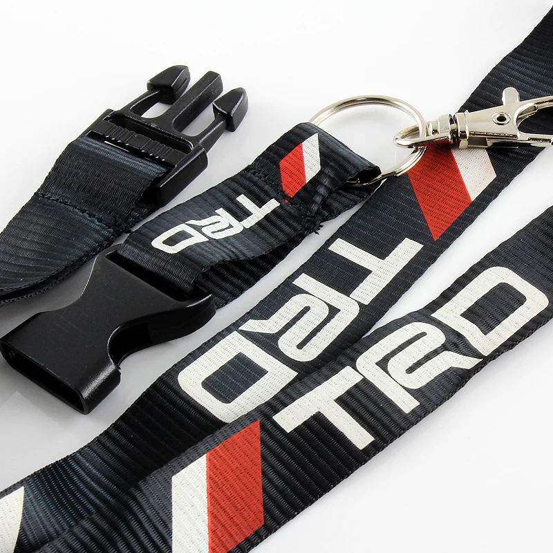 JDM TRD Sports Racing Carbon Fiber Look Embroidery Seat Belt Cover Shoulder Pads 2pcs with TRD Keychain - Image 2