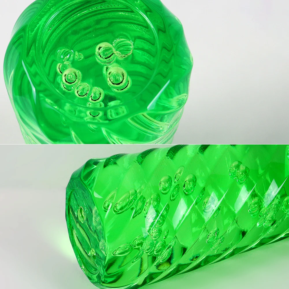 JDM Universal Spiral Crystal VIP Manual Bubble Shifter Shift Knob Head 100mm - Image 10
