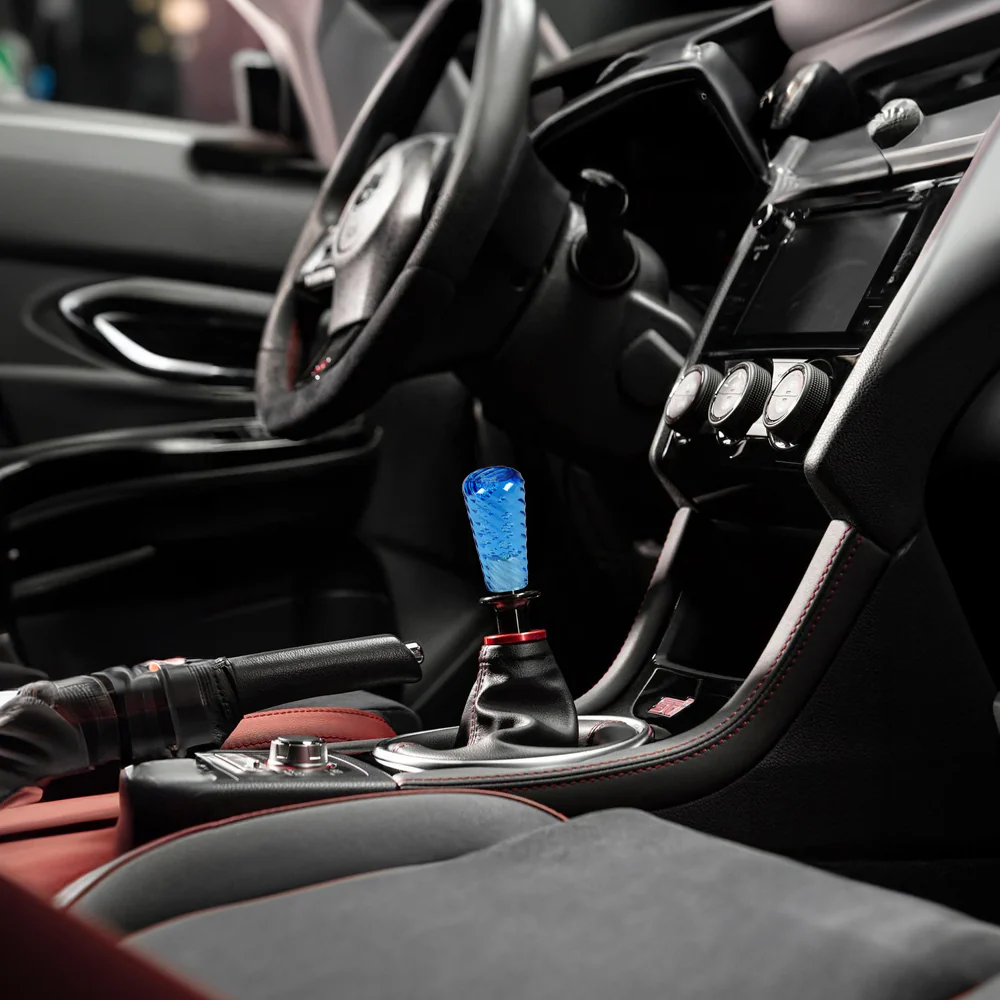 JDM Universal Spiral Crystal VIP Manual Bubble Shifter Shift Knob Head 100mm - Image 14
