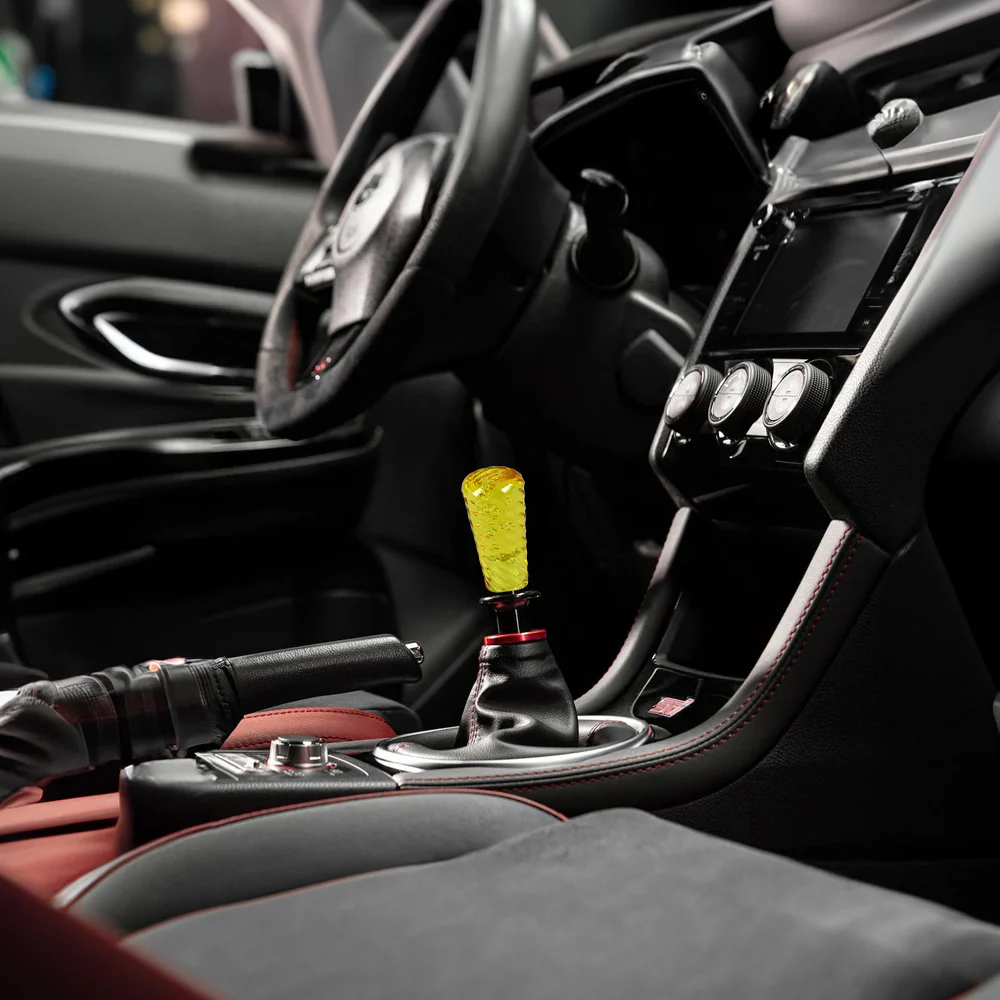 JDM Universal Spiral Crystal VIP Manual Bubble Shifter Shift Knob Head 100mm - Image 17