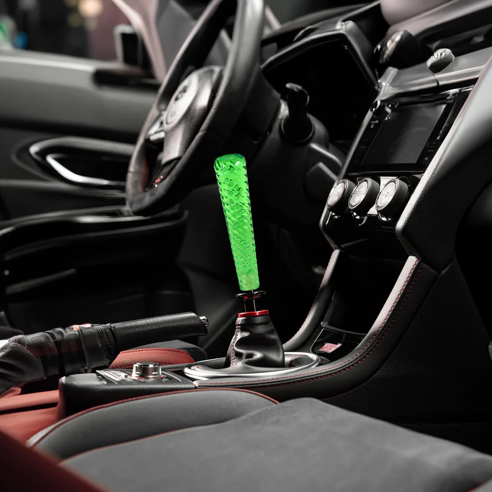JDM Universal Spiral Crystal VIP Manual Bubble Shifter Shift Knob Head 200mm - Image 14