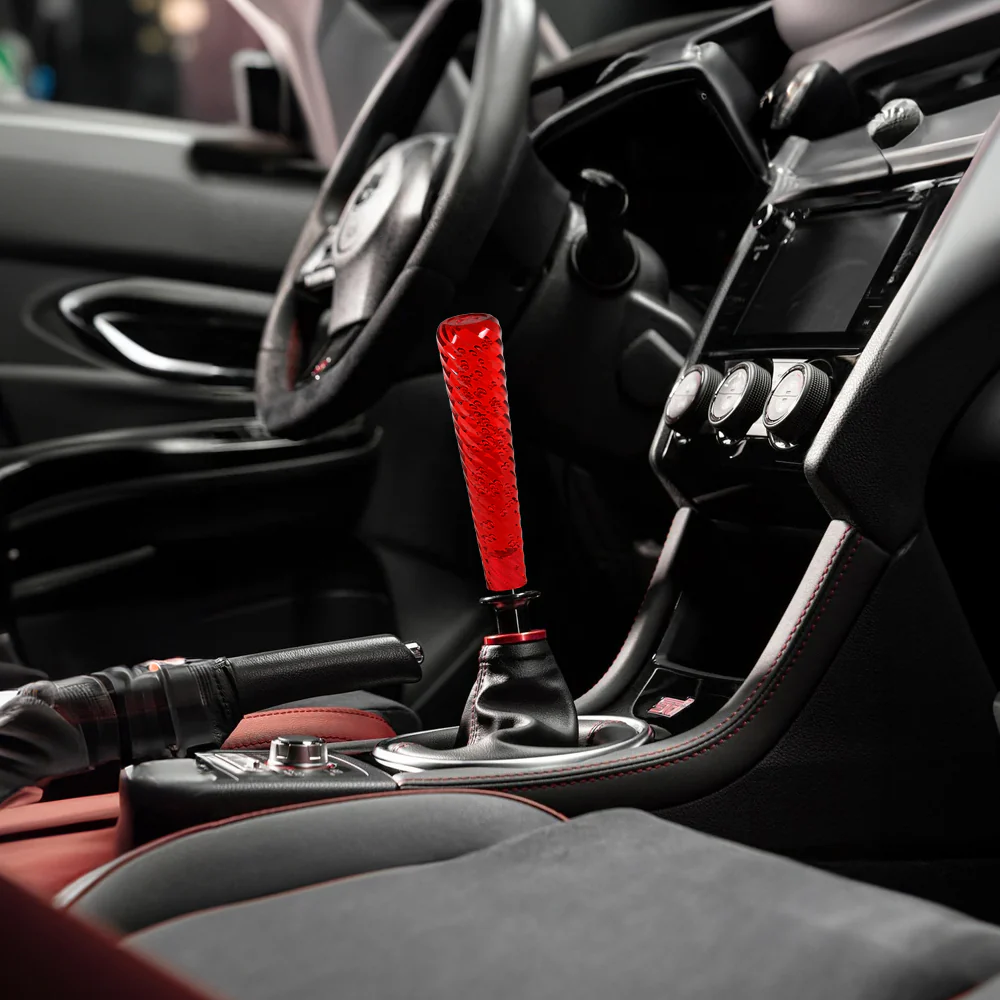 JDM Universal Spiral Crystal VIP Manual Bubble Shifter Shift Knob Head 200mm - Image 16
