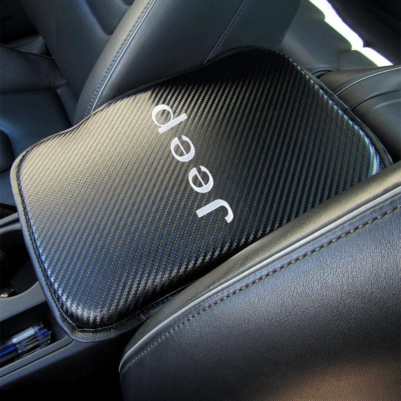 Jeep Carbon Fiber Look Armrest Cushion - Image 6