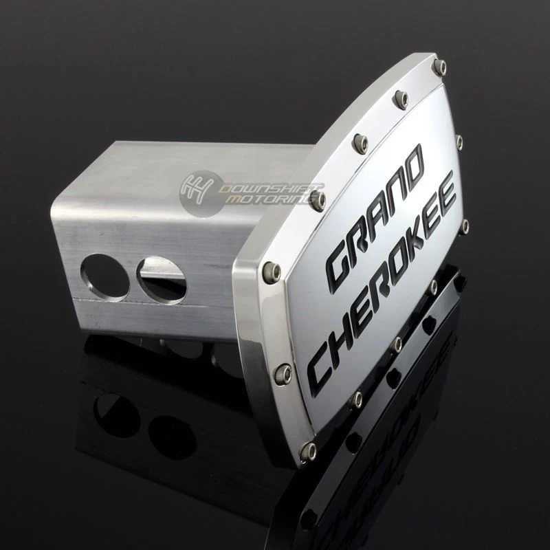 JEEP GRAND CHEROKEE Engraved Billet Hitch Cover Plug Cap For 2" Trailer Receiver with ALLEN BOLTS DESIGN - Image 4