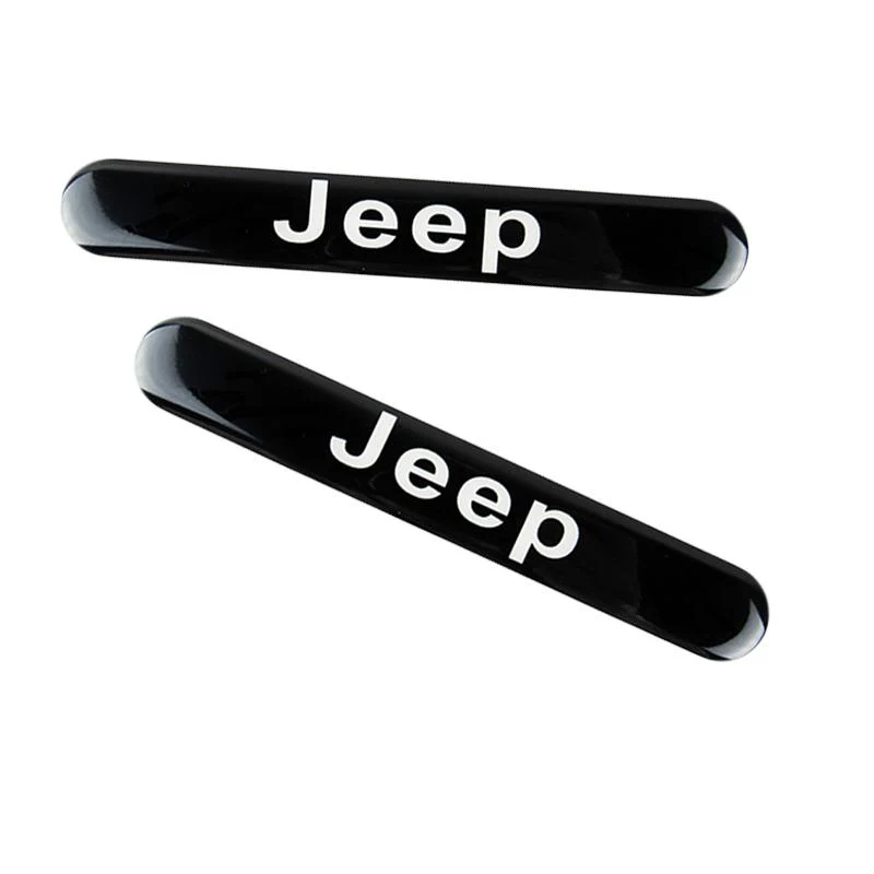 Jeep Set For 2014-2018 Cherokee Xenon White 18-SMD LED 6000K License Plate Lights with Emblem Badges - Image 4