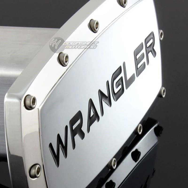 JEEP WRANGLER Engraved Billet Hitch Cover Plug Cap For 2" Trailer Receiver with ALLEN BOLTS DESIGN - Image 6