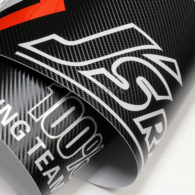 J'S RACING Carbon Fiber Windshield Banner - Image 3