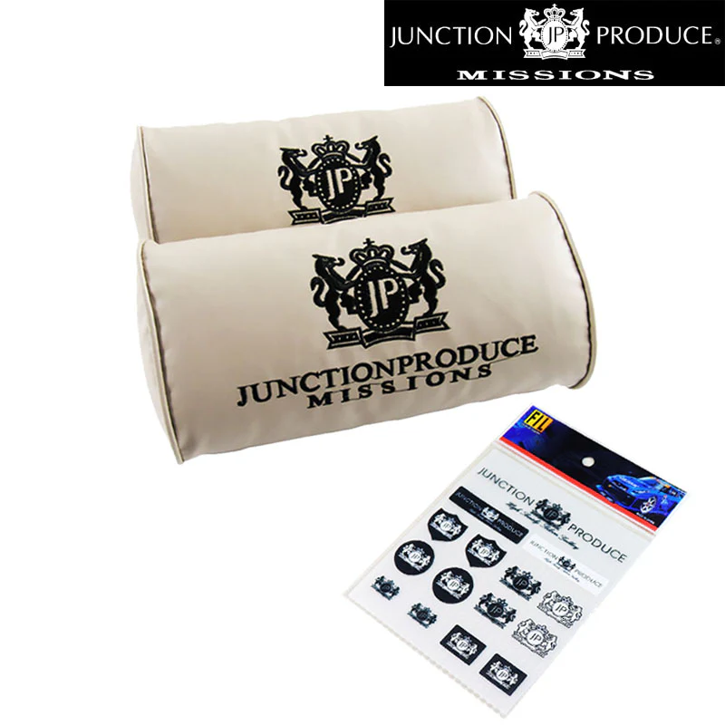 Junction Produce Set of Beige Seat Pillows & 15pcs Reflective Sticker - Image 5