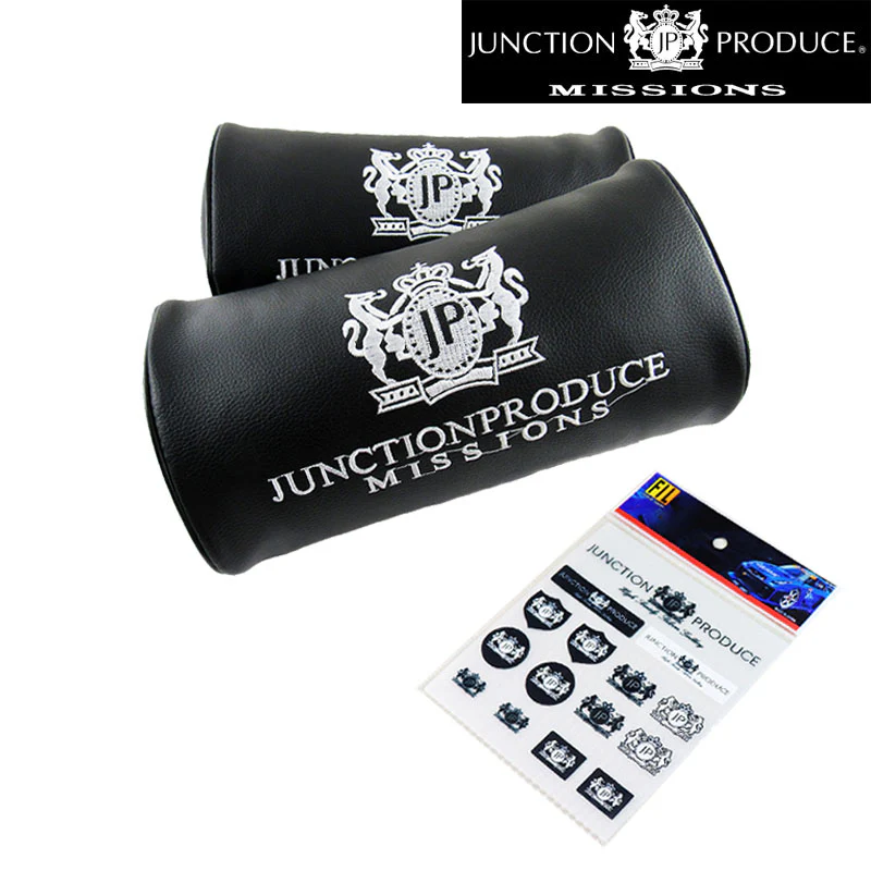 Junction Produce Set of Black Seat Pillows & 15pcs Reflective Sticker - Image 4