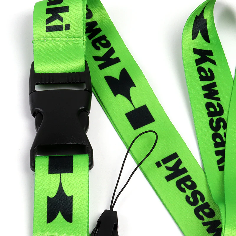 KAWASAKI Racing Biker Keychain Lanyard Motorcycle Key chain Strap Tag Cell Phone Strap Quick Release - Image 7