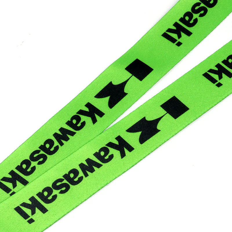 KAWASAKI Racing Set Biker Lanyard Motorcycle Key chain Green Strap Tag with DOUBLE SIDED Keychain - Image 8