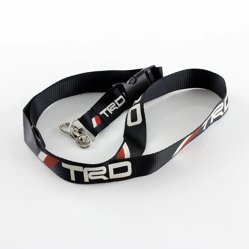 Toyota TRD Black Keychain Lanyard - Image 3