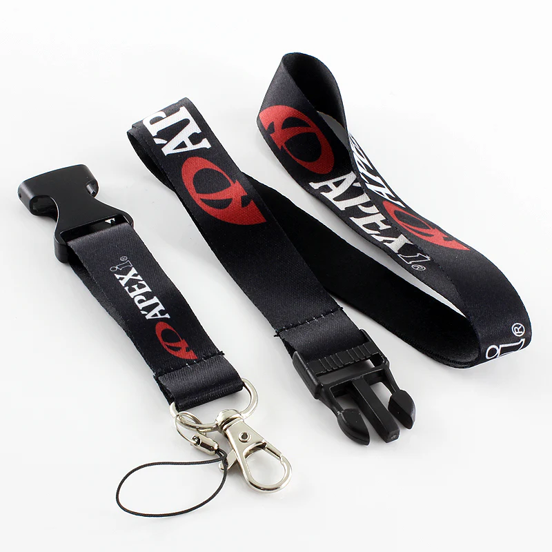 A'PEXi Black Keychain Lanyard - Image 2