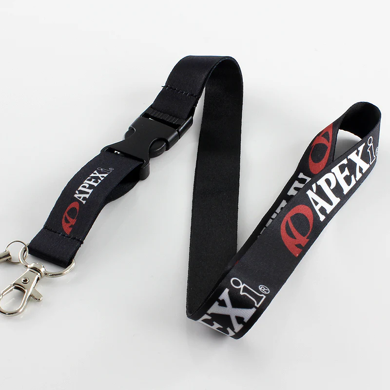 A'PEXi Black Keychain Lanyard - Image 3