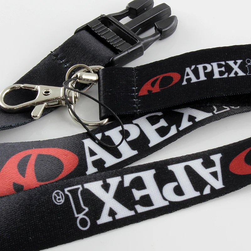 A'PEXi Black Keychain Lanyard - Image 4