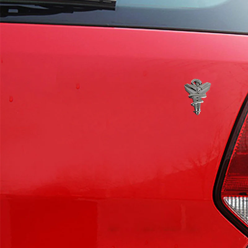 Kobe Bryant Black Mamba Snake Lakers Car 3D Metal Emblem Badge Decal Sticker x1 - Image 5