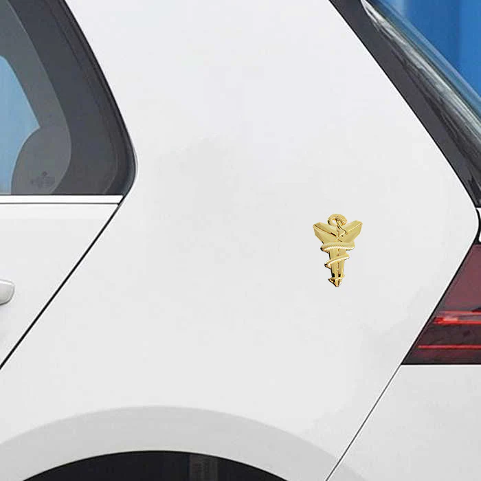 Kobe Bryant Gold Mamba Snake Lakers Car 3D Metal Emblem Badge Decal Sticker x1 - Image 3