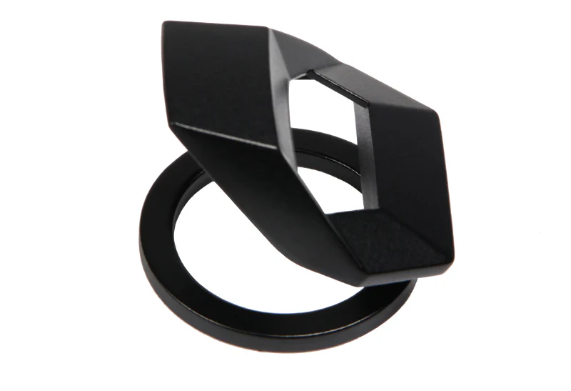 Lambo-Style Aluminum Engine Start/Stop Button Ring Cover Trim -Black - Image 2