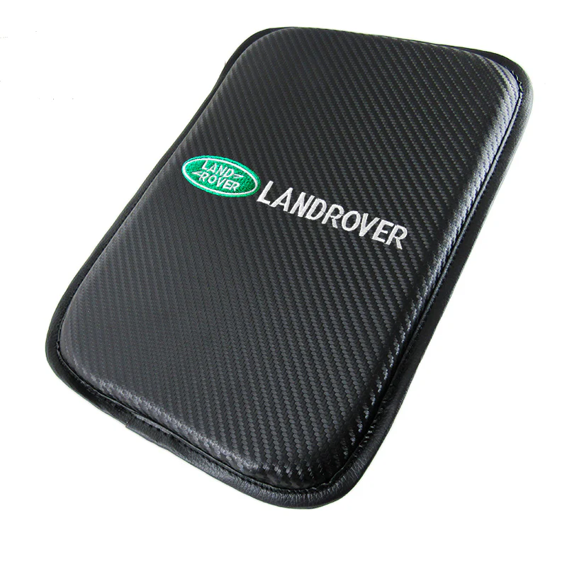 Land Rover Carbon Fiber Look Embroidered Armrest Cushion - Image 2