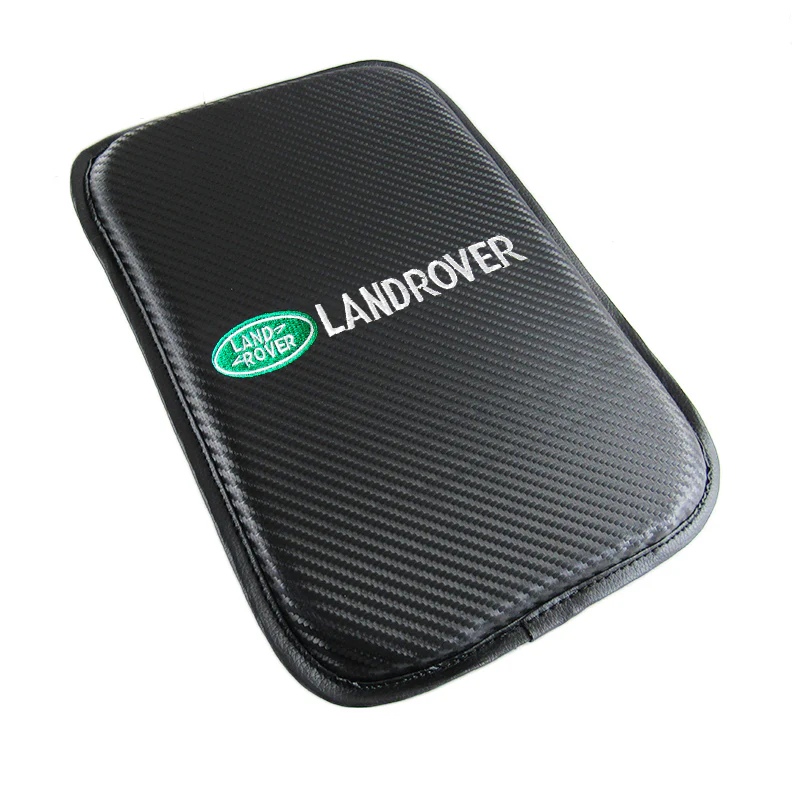 Land Rover Carbon Fiber Look Embroidered Armrest Cushion - Image 4