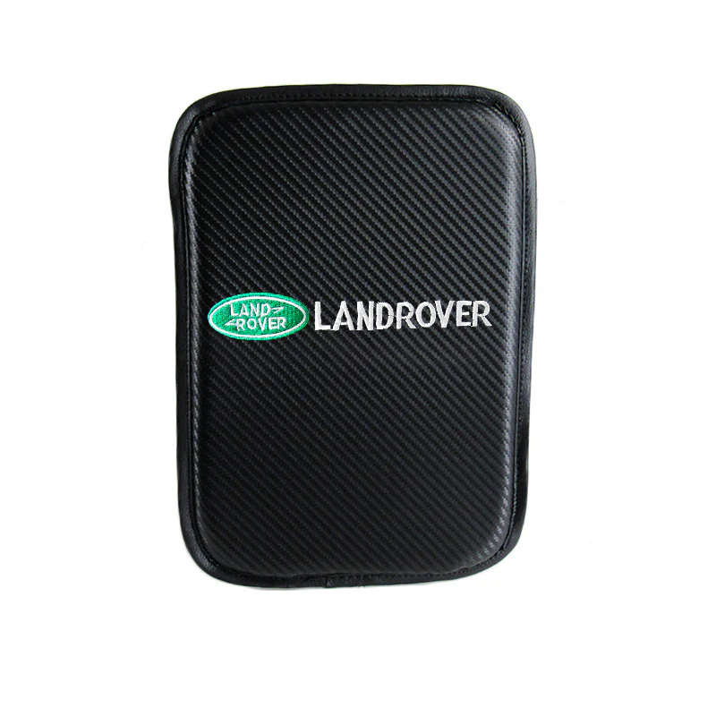 Land Rover Carbon Fiber Look Embroidered Armrest Cushion - Image 6
