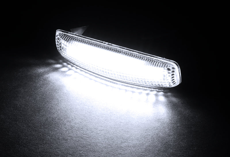 2006-2013 Ranger Rover Sport L320 White LED Turn Signal Front Side Marker Lights -Clear Lens - Image 4