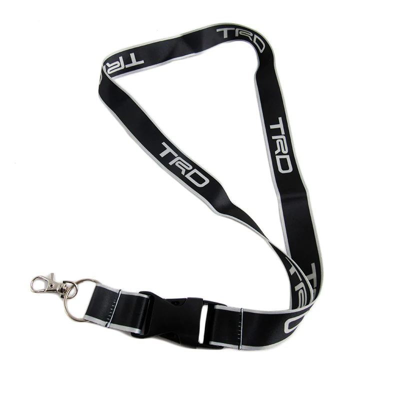 Toyota TRD Black Keychain Lanyard - Image 2