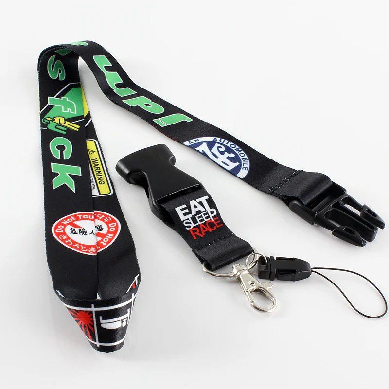 JDM AS FCK Keychain Lanyard - Image 2