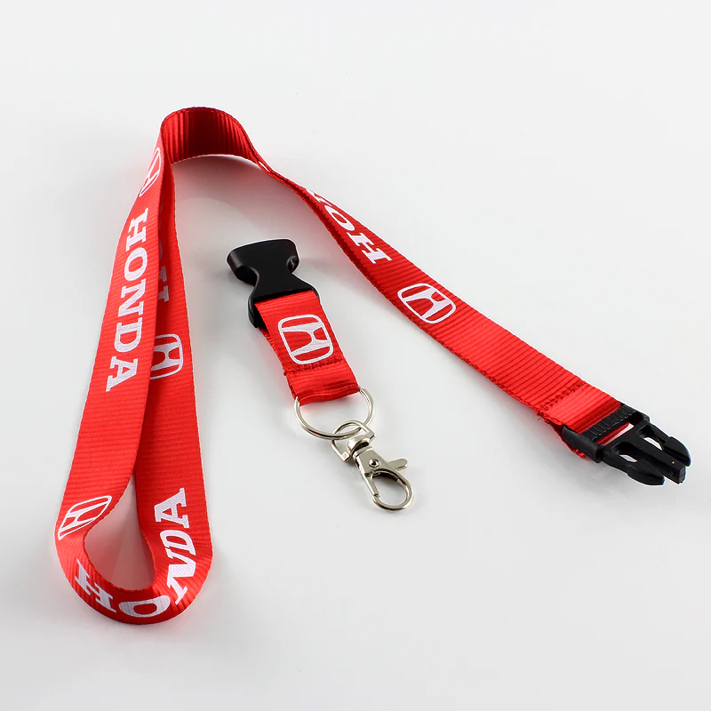 Honda Red Keychain Lanyard - Image 3