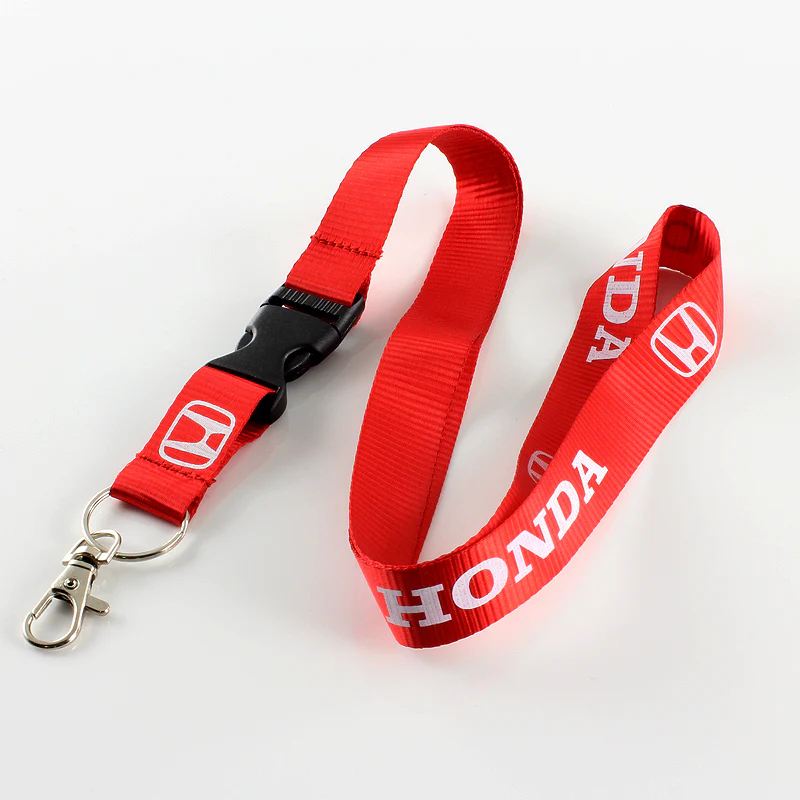Honda Red Keychain Lanyard - Image 4