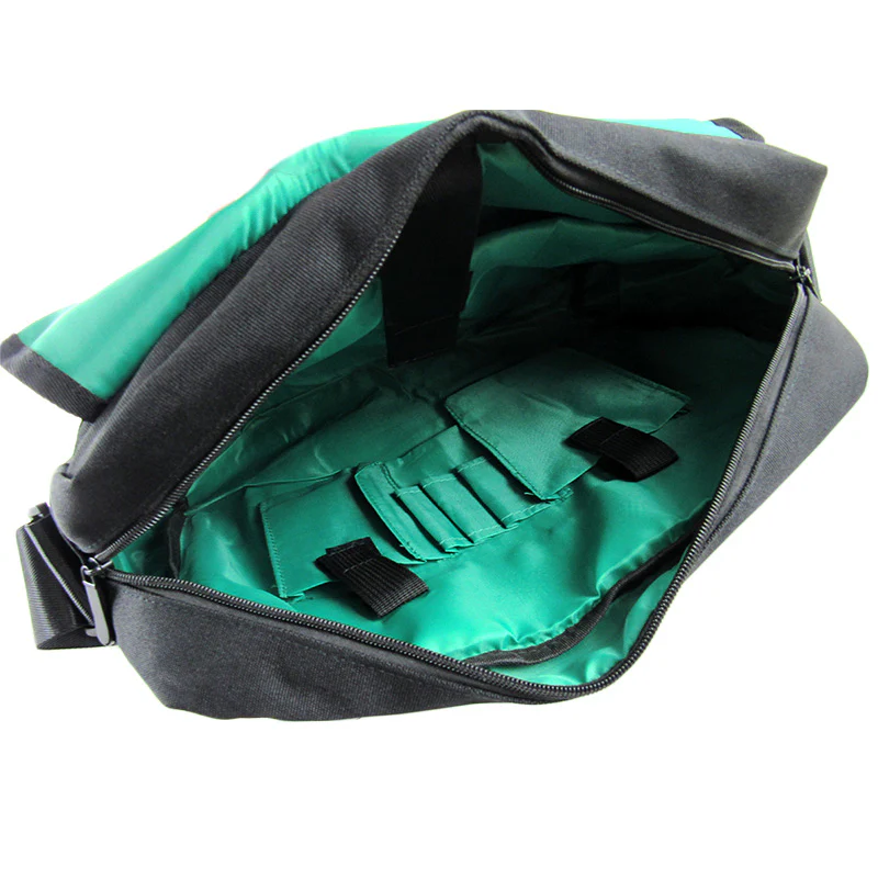 Bride Gradation Cloth Shoulder Bag with Takata Black Harness Straps - Image 3