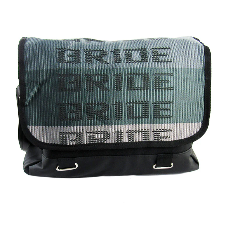 Bride Gradation Cloth Shoulder Bag with Takata Black Harness Straps - Image 5
