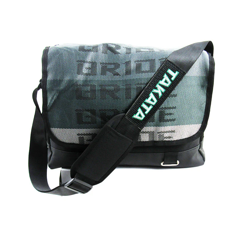 Bride Gradation Cloth Shoulder Bag with Takata Black Harness Straps - Image 6
