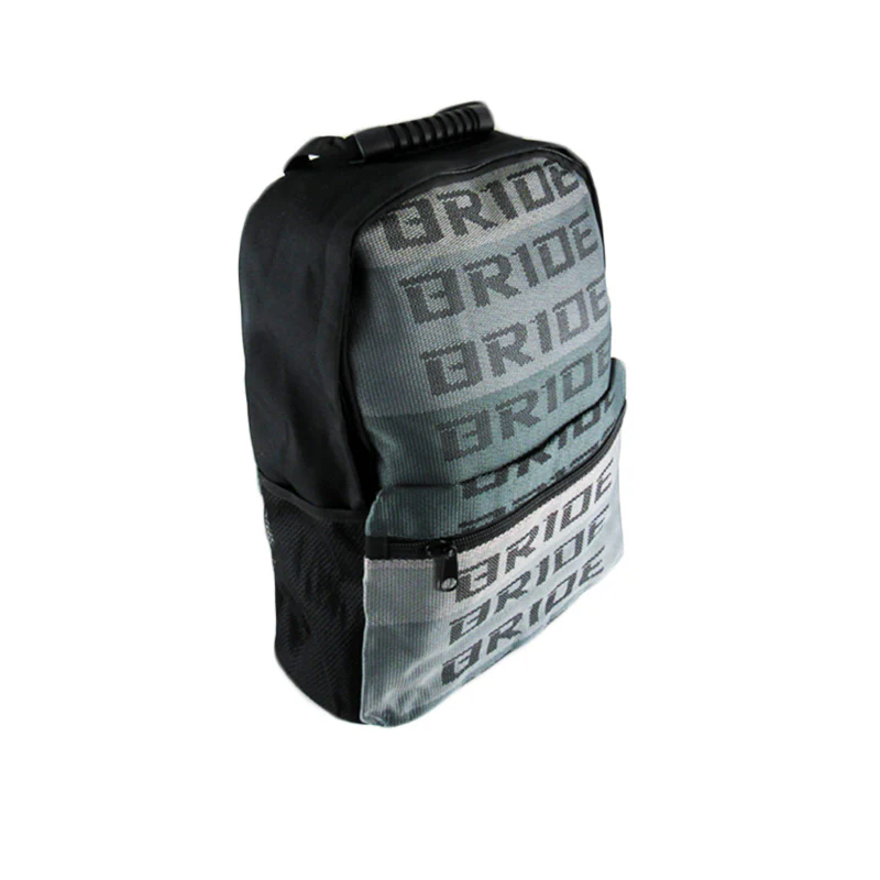 LARGE JDM BRIDE RACING Gradation Cloth Backpack with Takata Green Harness Adjustable Shoulder Straps - Image 7