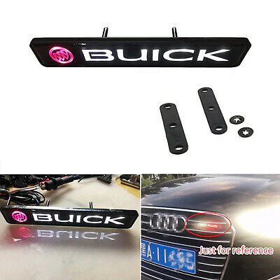 LED For Front Grille Badge Illuminated Car Decal Sticker For BUICK Logo Light - Image 3