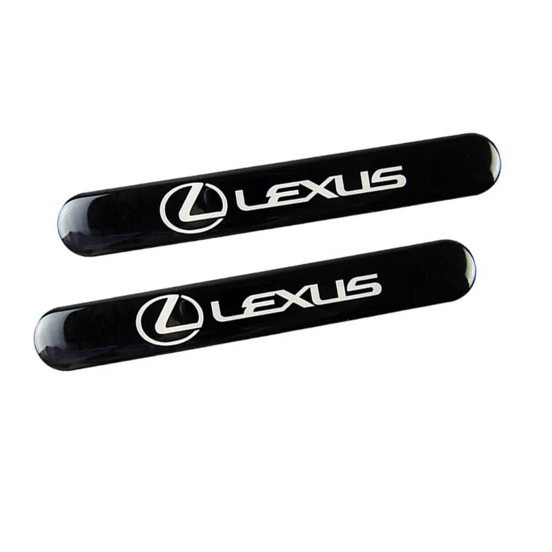 LEXUS Black Set LOGO Emblems with Wheel Tire Valves Air Caps Keychain - US SELLER - Image 4
