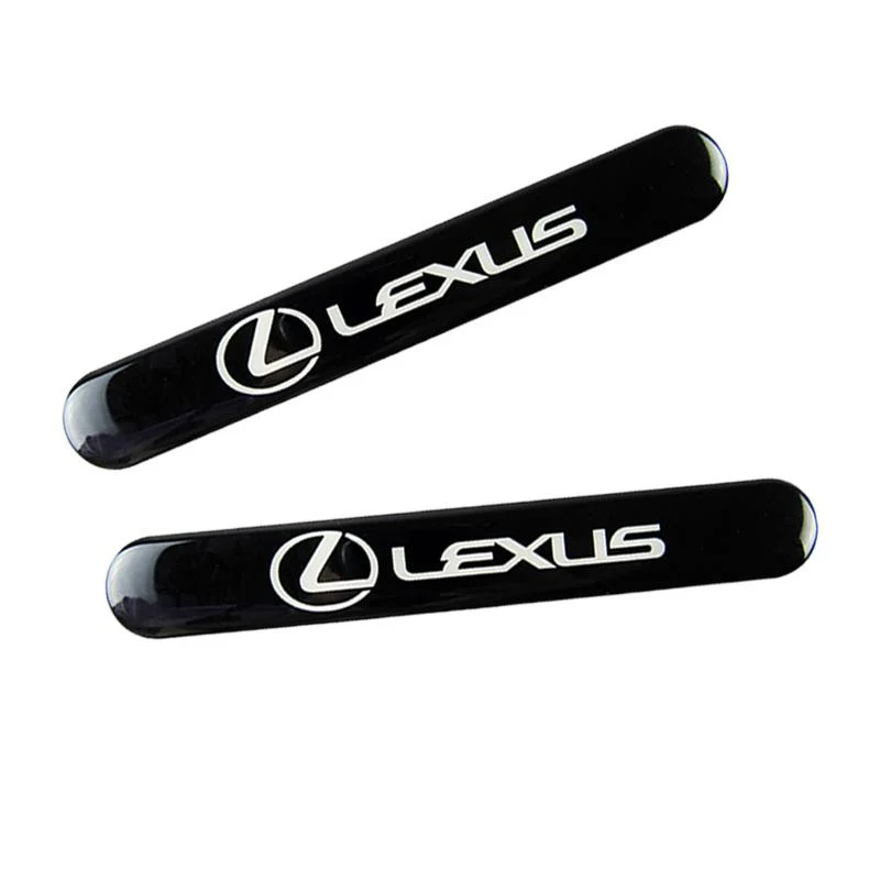 LEXUS Black Set LOGO Emblems with Wheel Tire Valves Air Caps Keychain - US SELLER - Image 8