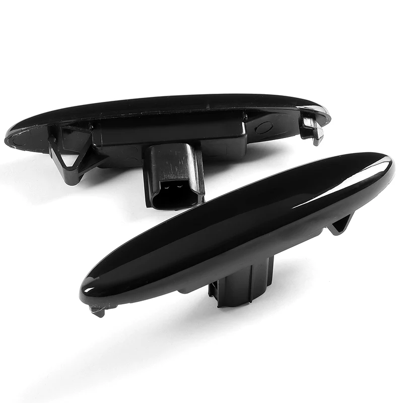 Lexus IS250 IS350 SC430 / Toyota Highlander Amber LED Turn Signal Front Side Marker Lights -Smoked Lens - Image 2