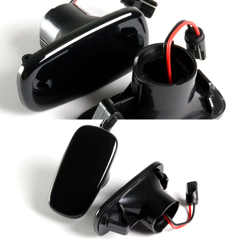 Lexus Set For 2001-2005 IS300 Smoke Lens Sequential LED Signal Side Marker Lights with Leather Keychain - Image 8