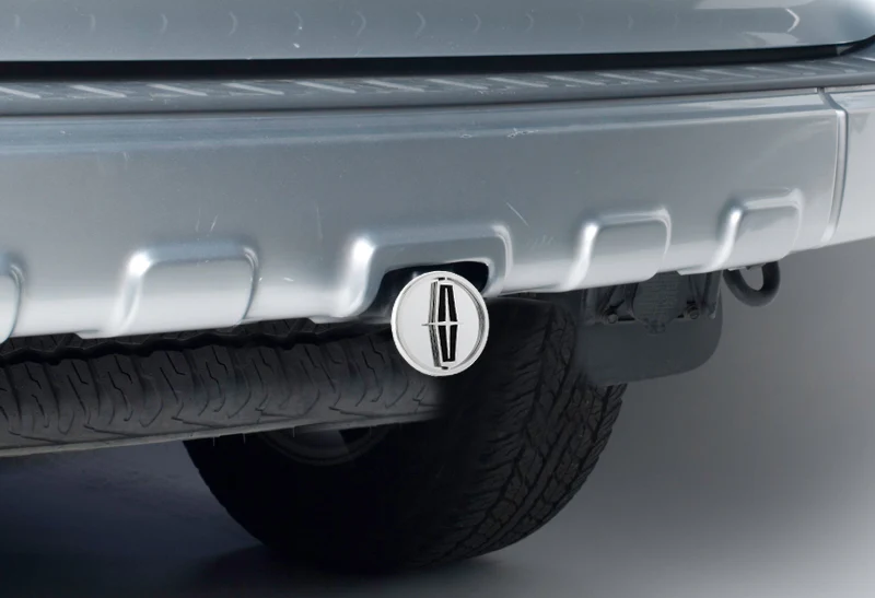 LINCOLN Engraved Billet Logo Polished Stainless Steel Hitch Cover Plug Cap For 2" Trailer Tow Receiver - Image 2