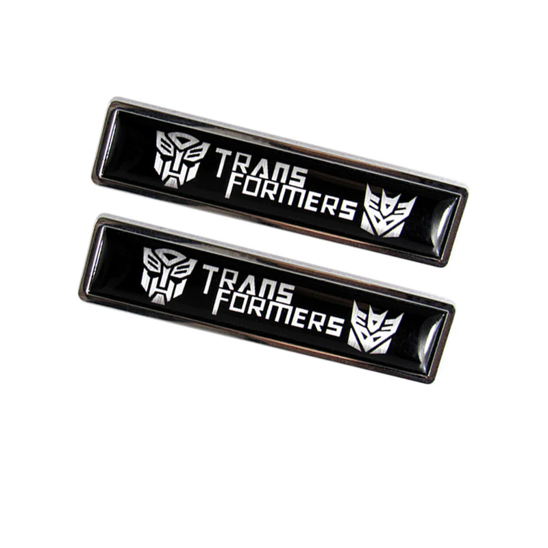 Luxury Cool Auto Car Body Fender Metal Badge For TRANSFORMER Sticker Decal 2PCS - Image 6