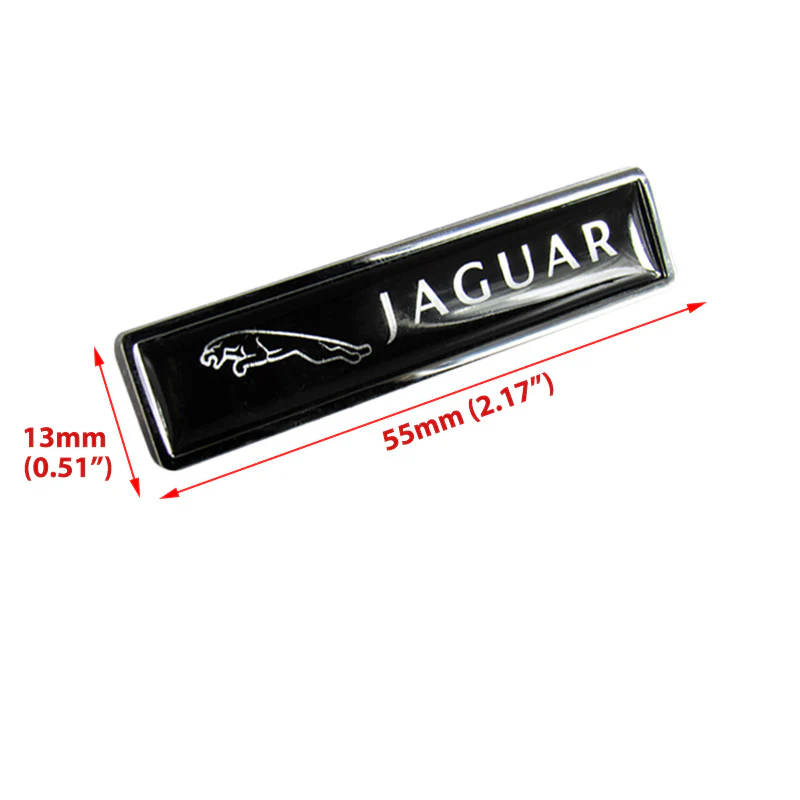 Luxury New Auto Car Body Fender Metal Badge For JAGUAR Sticker Decal 2PCS - Image 4